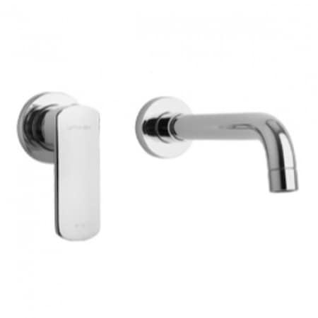 Novello Wall Mount Lavatory Faucet - Brushed Nickel